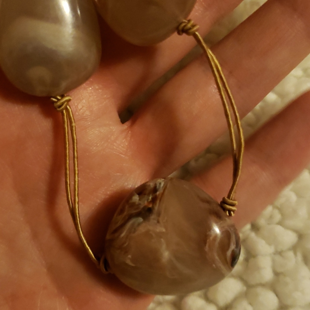 Natural stones necklace